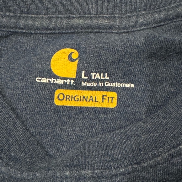 Carhartt Men’s T-shirts. Large Tall. Sold as a pair - Picture 3 of 5